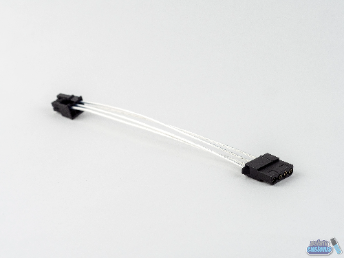 4 Pin Molex Power Unsleeved Custom Length Cable