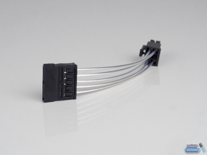FormD T1 SATA Power Unsleeved Custom Cable