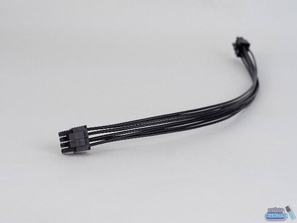 SSUPD Meshlicious 8 (4+4) Pin CPU/EPS Unsleeved Custom Cable