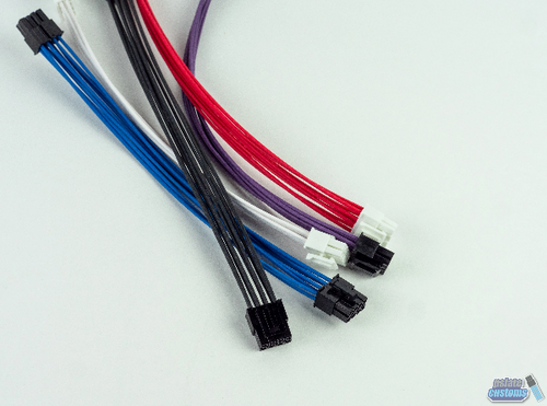 8 (4+4) Pin CPU/EPS Unsleeved Custom Cable - Choose Your Length