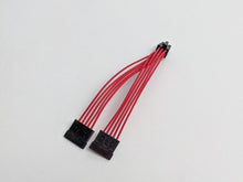 Load image into Gallery viewer, Cooler Master NR200 Dual SATA Power Unsleeved Custom Cable
