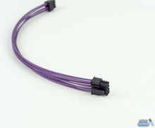 Load image into Gallery viewer, 8 (6+2) Pin PCIE Unsleeved Custom Cable - Choose Your Length