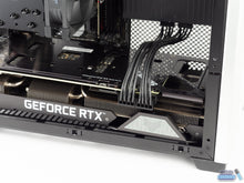 Load image into Gallery viewer, Clearance Cables - 8 &amp; 6 Pin PCIE Unsleeved Custom Cables - Silver Wire