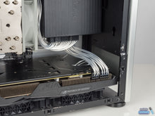 Load image into Gallery viewer, Clearance Cables - 8 &amp; 6 Pin PCIE Unsleeved Custom Cables - Silver Wire