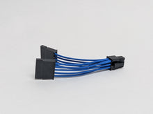 Load image into Gallery viewer, LOUQE Ghost S1 Dual SATA Power Unsleeved Custom Cable