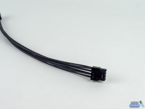 Nouvolo Steck 8 (6+2) Pin PCIE Unsleeved Custom Cable
