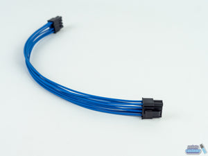 8 (6+2) Pin PCIE Unsleeved Custom Cable - Choose Your Length