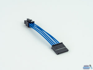 SSUPD Meshlicious SATA Power Unsleeved Custom Cable